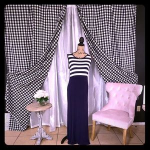 Woman’s tank maxi dress figure flattering